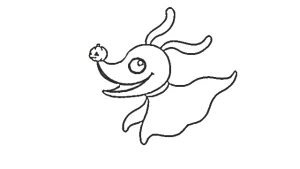 coloriage The Nightmare Before Christmas pour enfant de 5 ans