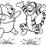 coloriage Winnie l’ourson gratuit a imprimer