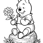 coloriage Winnie l’ourson d