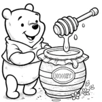 coloriage Winnie l’ourson à imprimer