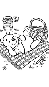 coloriage Winnie l’ourson et dessins