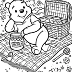 coloriage Winnie l’ourson pour enfant gratuit