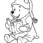 image de coloriage Winnie l’ourson pour enfant