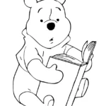 coloriage Winnie l’ourson a imprimer
