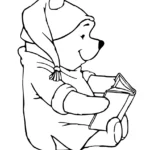 coloriage Winnie l’ourson educatif pour enfant