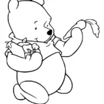 coloriage Winnie l’ourson pour enfants a imprimer gratuit