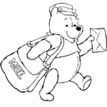 coloriage Winnie l’ourson a dessiner et imprimer