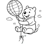 coloriage Winnie l’ourson gratuit a imprimer