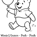 coloriage Winnie l’ourson a telecharger