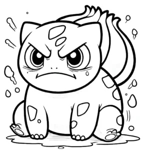 coloriage Bulbizarre à imprimer gratuit