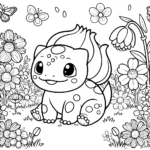 coloriage Bulbizarre à imprimer