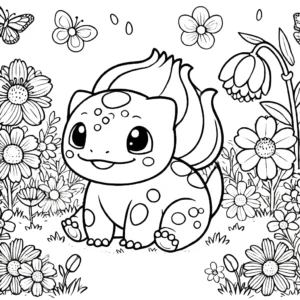 coloriage Bulbizarre à imprimer