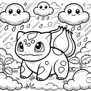coloriage Bulbizarre pour enfants à télécharger