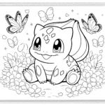 coloriage Bulbizarre pour enfants à télécharger