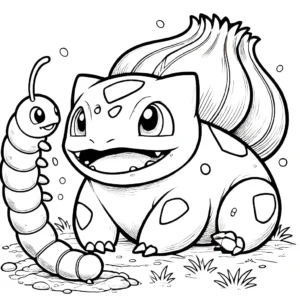 coloriage Bulbizarre en ligne pour enfant