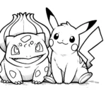 coloriage Bulbizarre pour enfants