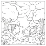imprimer coloriage Bulbizarre updated pour enfant