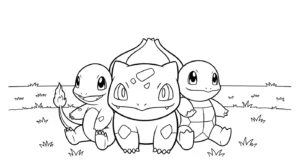 coloriage Bulbizarre updated pour enfants a imprimer gratuit