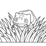 imprimer coloriage Bulbizarre updated pour enfant