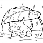 coloriage Bulbizarre updated à imprimer pour enfant de 9 ans