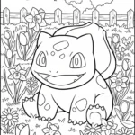 télécharger coloriage Bulbizarre updated gratuit