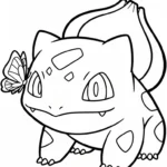 coloriage Bulbizarre updated pour enfant de 10 ans