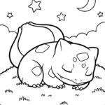 coloriage Bulbizarre updated à imprimer kawaii