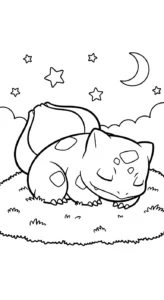coloriage Bulbizarre updated à imprimer kawaii