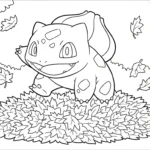 coloriage Bulbizarre updated a colorier en ligne gratuitement