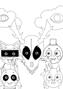 coloriage Abgerny gratuit a imprimer