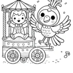 imprimer coloriage Carnaval gratuit