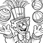 coloriage Carnaval à imprimer pdf gratuit