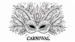 coloriage Carnaval gratuit en ligne