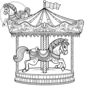 coloriage Carnaval gratuit en ligne