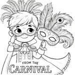 coloriage Carnaval d