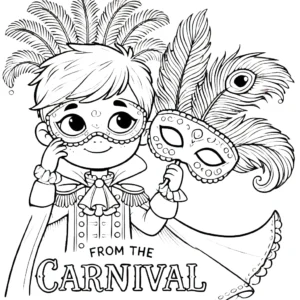 coloriage Carnaval d