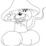 coloriage Diddl gratuit