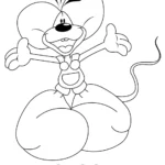 image pour coloriage Diddl enfant