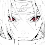coloriage Itachi gratuit