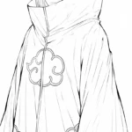 image pour coloriage Itachi enfant