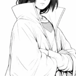 coloriage Itachi à imprimer gratuitement pdf