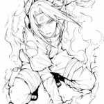 coloriage Itachi pour enfant gratuit