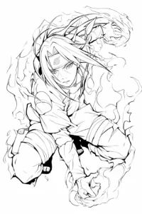 coloriage Itachi pour enfant gratuit