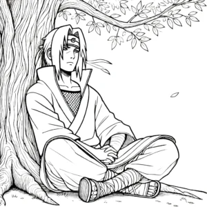 coloriage Itachi a imprimer gratuitement