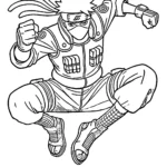 coloriage Kakashi gratuit