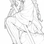 coloriage Mitsuri a colorier en ligne gratuitement
