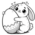 coloriage Oeuf de Pâques en ligne