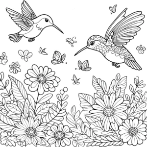 coloriage Oiseau à imprimer pour enfants