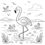 coloriage Oiseau pour enfant de à imprimer