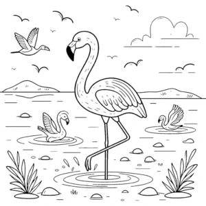coloriage Oiseau pour enfant de à imprimer
